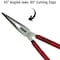 Teng Tools LONG.NOSE.BENT.PLIERS MB463-8 - alternate 6
